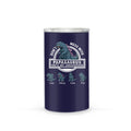 Don't Mess With Papasaurus Personalized Can Cooler Tumbler For Dad