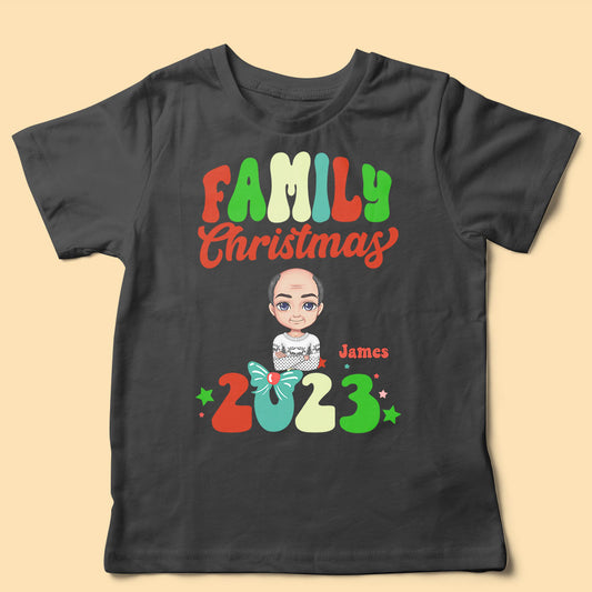 Family Christmas 2023 Personalized Shirt