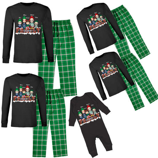 Family Forever Matching Family Christmas Pajamas
