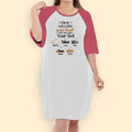 First They Steal Your Heart Then They Steal Your Bed & Sofa Custom Dog Night Gown For Woman