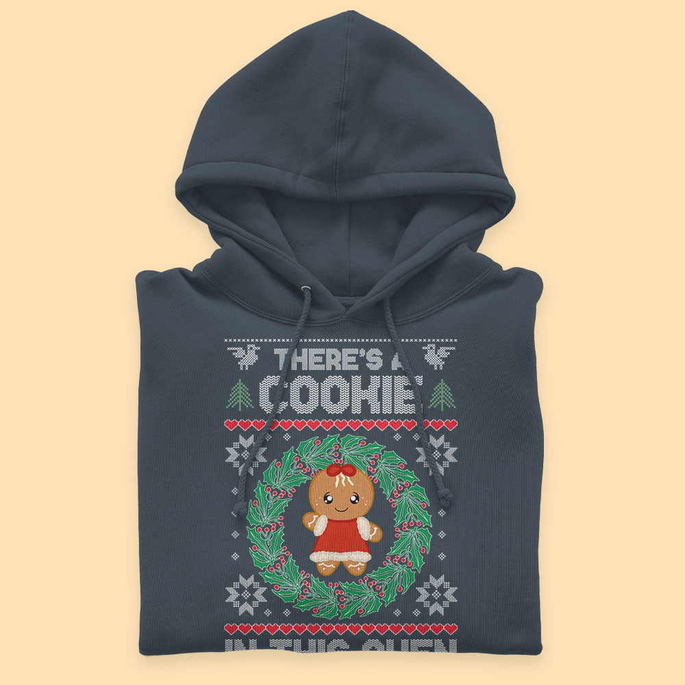 Funny Christmas T Shirts There's A Cookie In This Oven Personalized Gingerbread