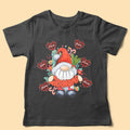 Gnome Grandma Sweet Heart Personalized Matching Christmas Shirt