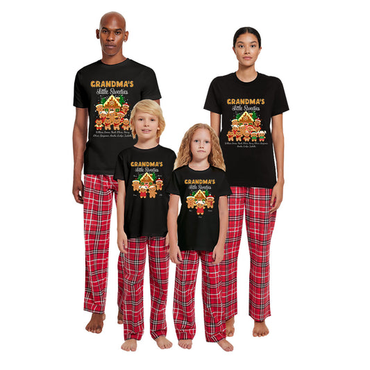 Gramma's Sweeties Matching Family Christmas Pajamas