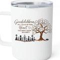 Grandchildren Fill a Space in Your Heart Custom Mug for Mother