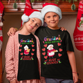 Grandma Never Runs Out Of Hugs & Cookies Personalized Matching Family Christmas Shirt