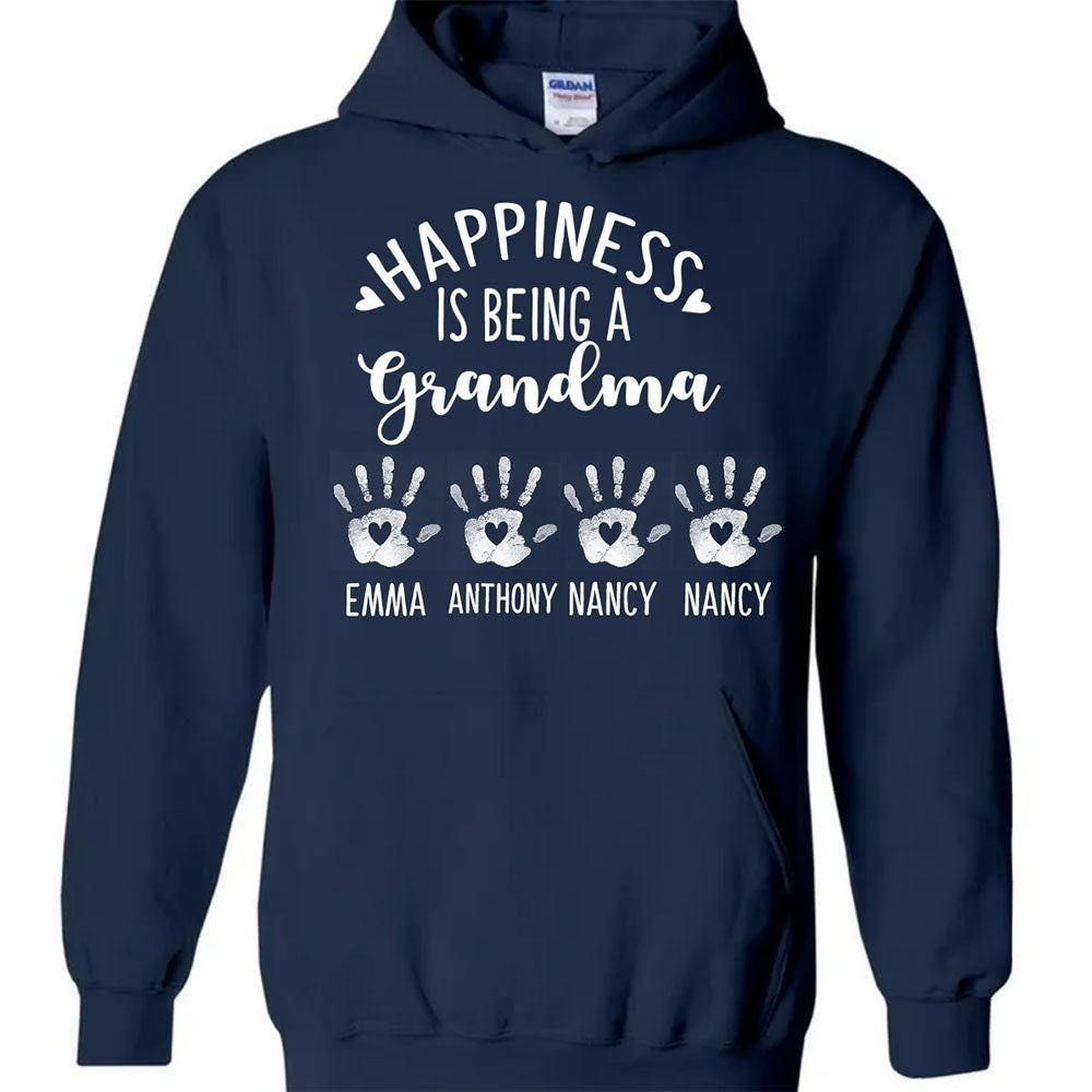 Happiness Is Being A Grandma Hoodie Tshirt Sweatshirt