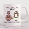 Happy Father's Day Daddy From Your Favorite Daughter Dad Coffee Mug