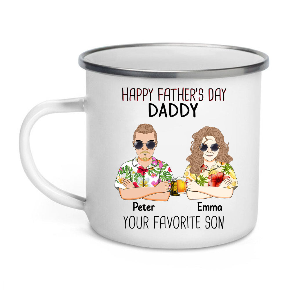 Happy Father's Day Daddy From Your Financial Burden Personalized Dad Mug