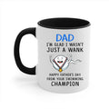 Happy Father's Day From Your Swimming Champion Personalized Dad Mug