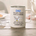 Happy Father's Day From Your Swimming Champion Personalized Dad Mug