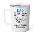 Happy Father's Day From Your Swimming Champion Personalized Dad Mug