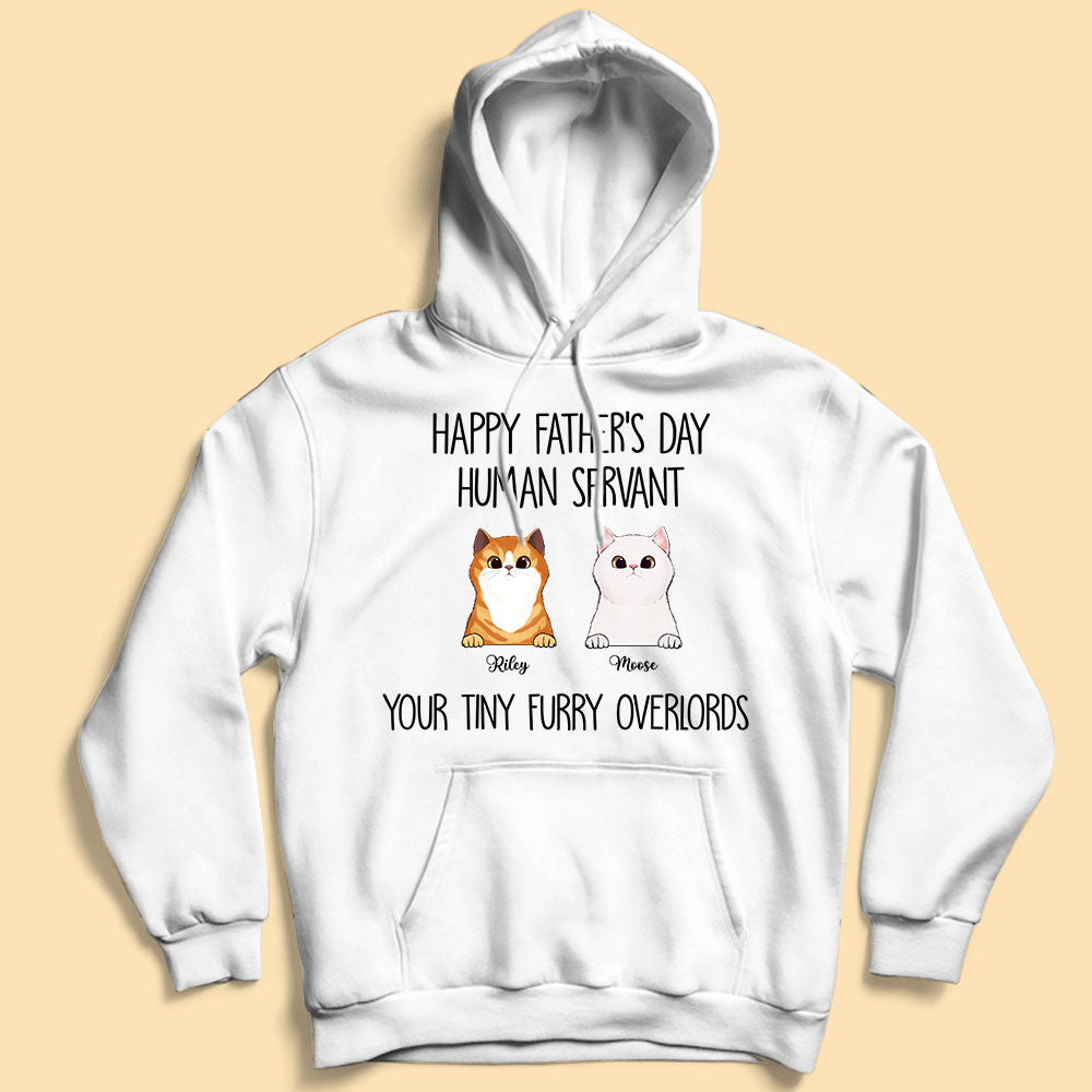 Happy Father's Day Human Servant Custom Fathers Day Shirts