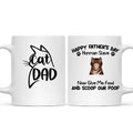 Happy Father's Day Human Slave Custom Fathers Day Mug