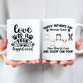 Happy Father's Day Human Slave Custom Fathers Day Mug