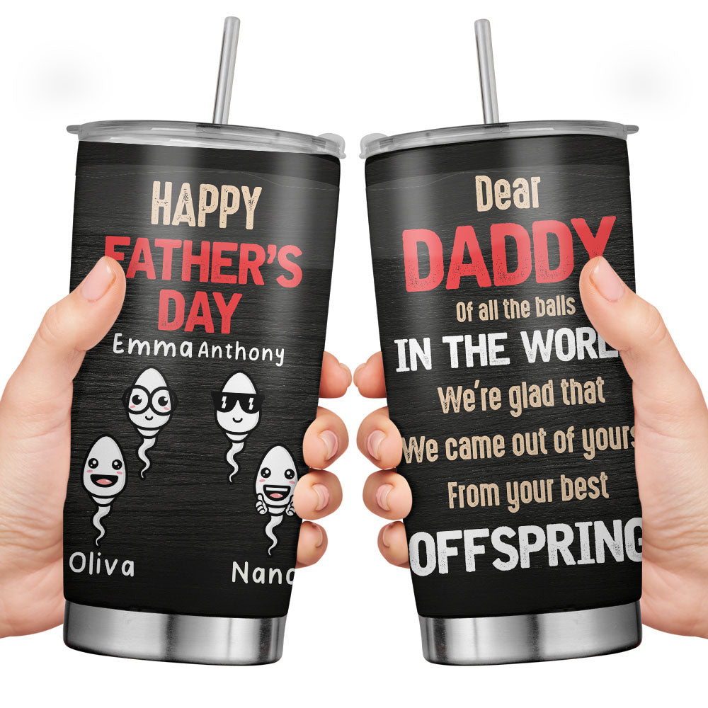 Happy Father's Day Tumbler For Dad