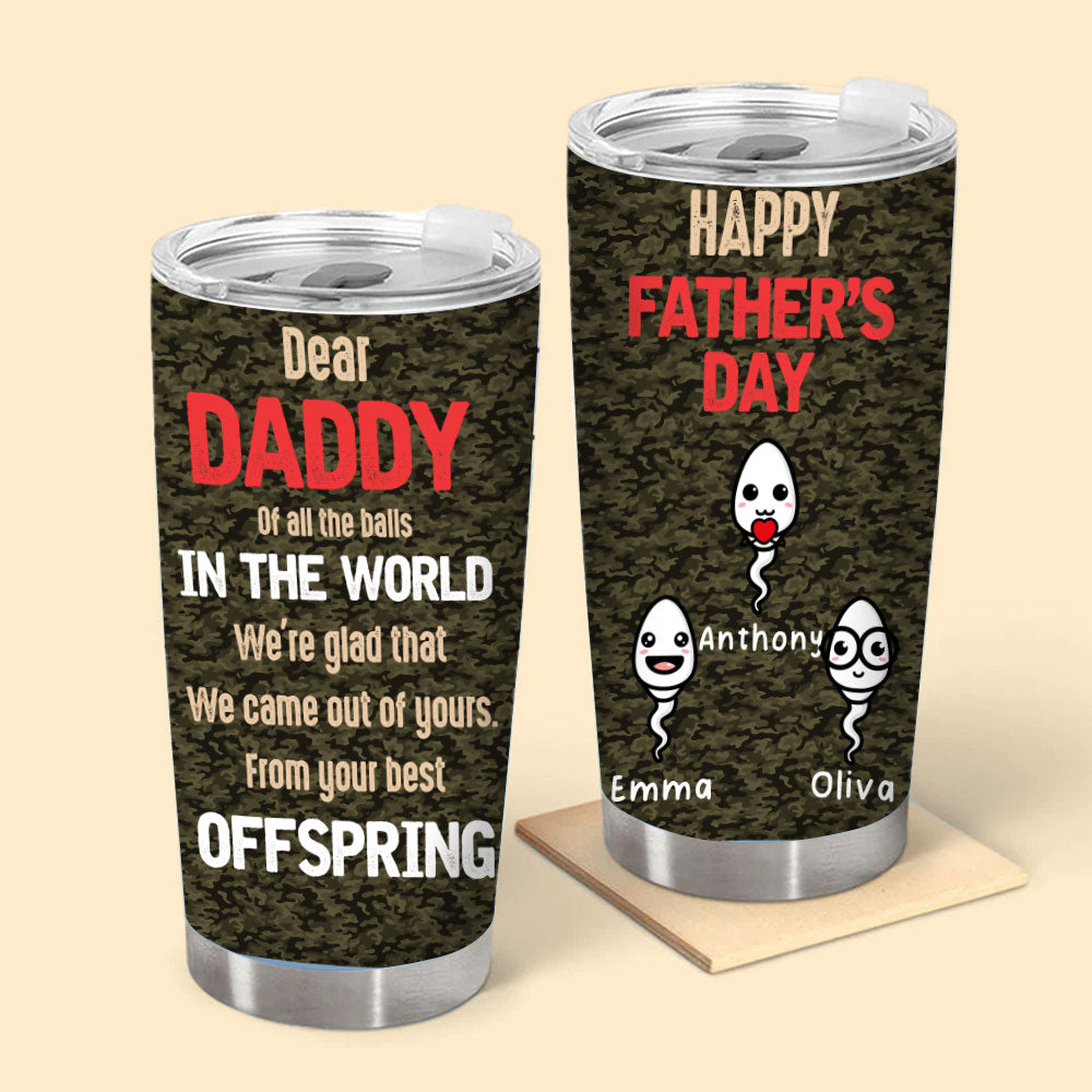 Happy Father's Day Tumbler For Dad