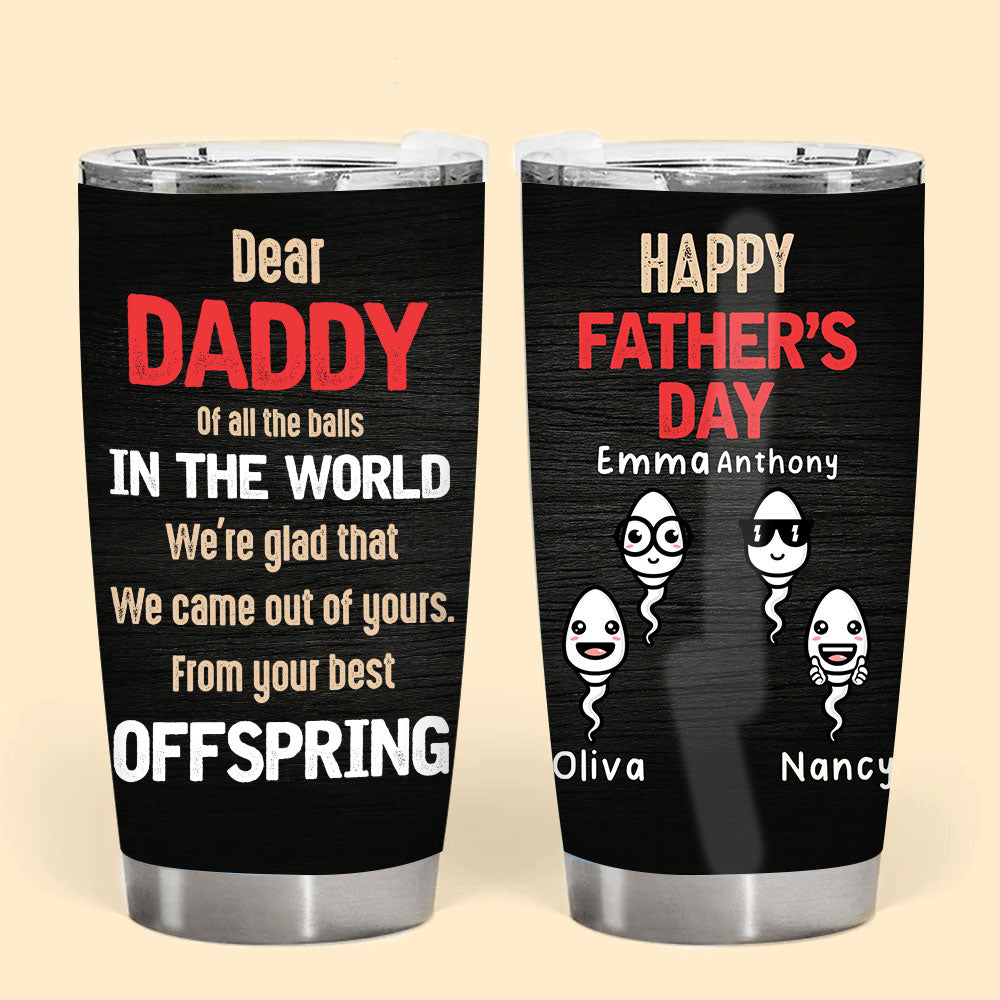 Happy Father's Day Tumbler For Dad