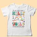 Holly Jolly Snowmen Personalized Christmas Shirt