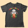 Holly Jolly Vibes Personalized Christmas Shirt