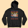 I'm Not Retired I'm A Full-Time Dog Dad Personalized Shirt For Fathers Day