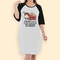 I'm Not Lazy Shirt Dog Night Gown For Woman