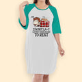 I'm Not Lazy Shirt Dog Night Gown For Woman