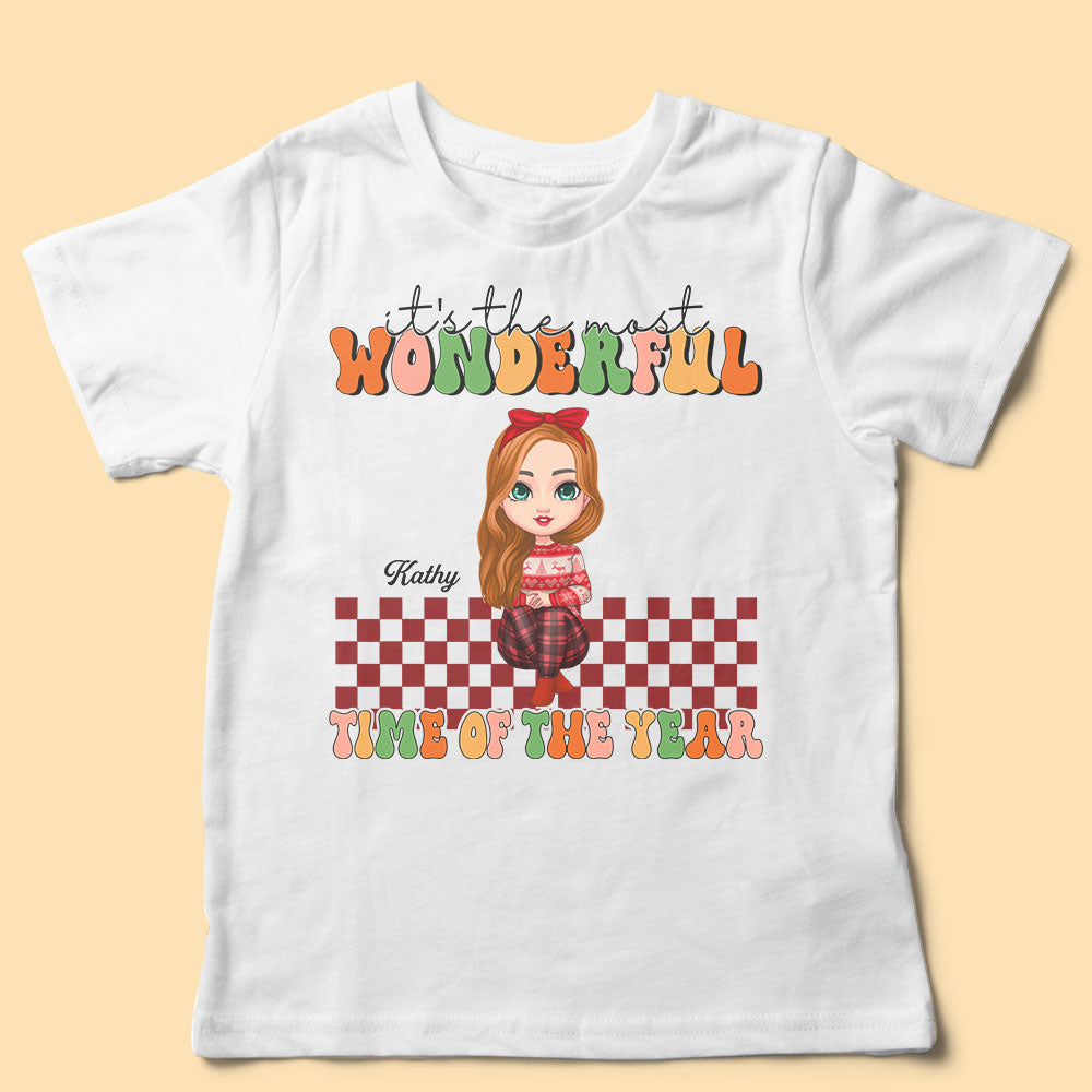 It's The Most Wonderful Time Of The Year Personalized Christmas Shirt