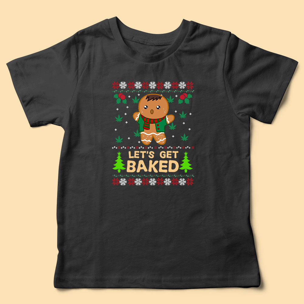 Let's Get Baked Gingerbread Personalized Shirt