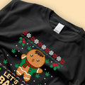 Let's Get Baked Gingerbread Personalized Shirt