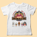 Losing My Mind One Kid At A Time Since Years Personalized Fathers Day Shirts