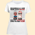 Me And Grandma Are More Than Besties Grandparents Shirts