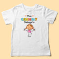 Mom Grandmother Belongs To Personalized Shirt - Mother's Day Gift!