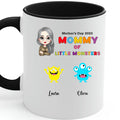 Mommy Of Little Monster Personalized Coffee Mug For Mother's Day