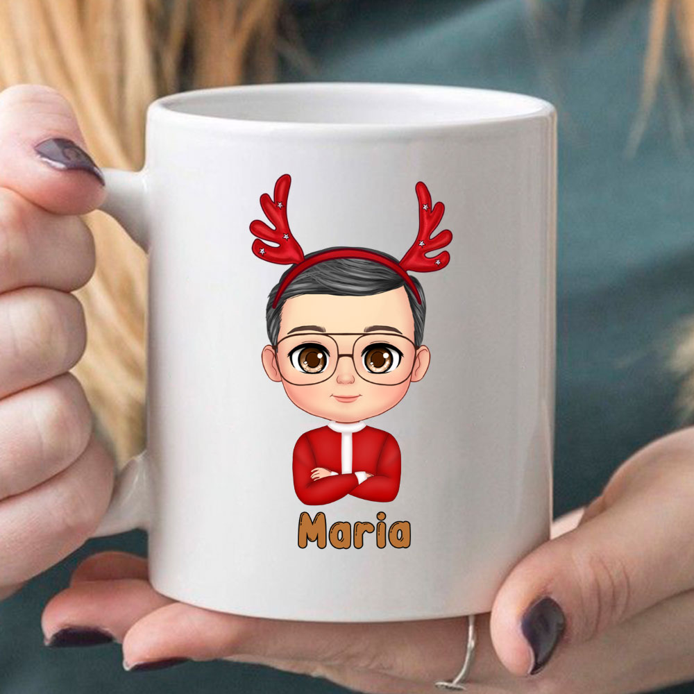 Most Likely To Eat Santa's Cookies Custom Christmas Mug For Family