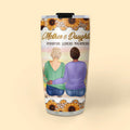 Mother And Daughter Forever Linked Together Tumbler - Gift For Mother