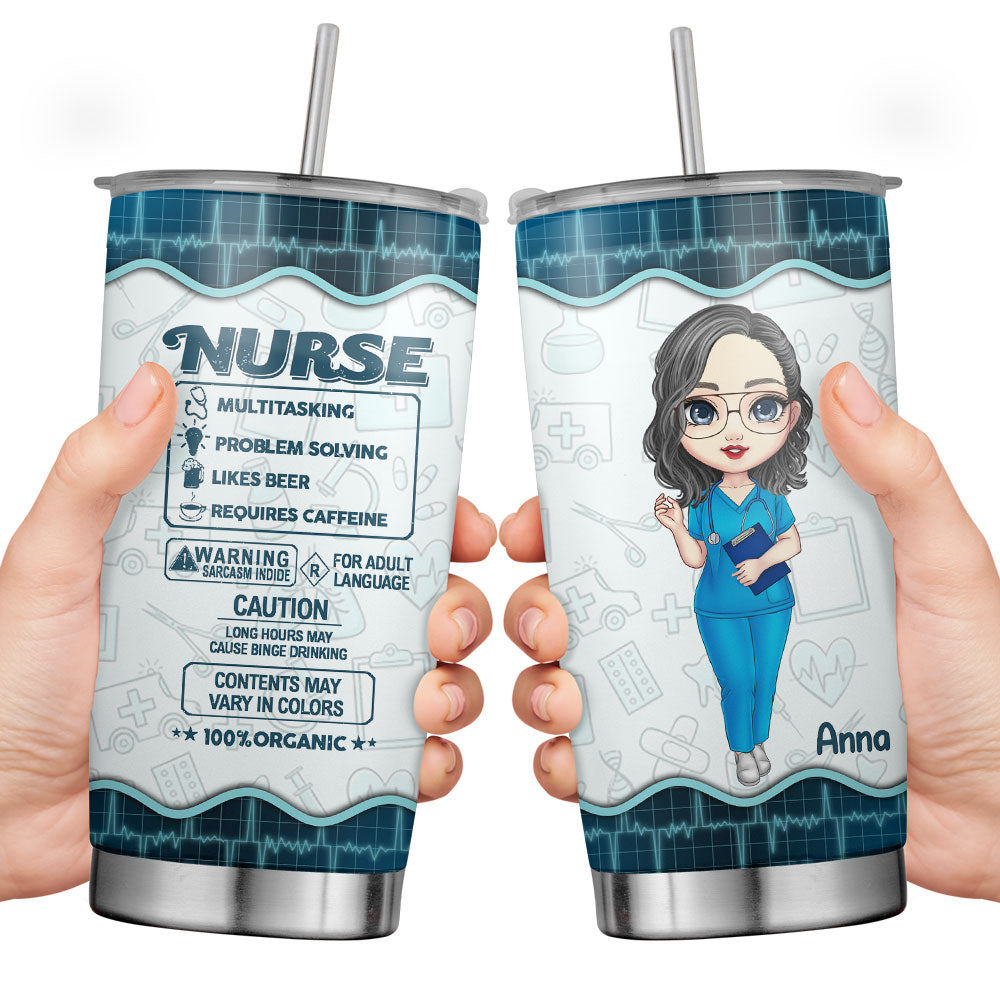 Nurse Personalized Tumbler 20oz