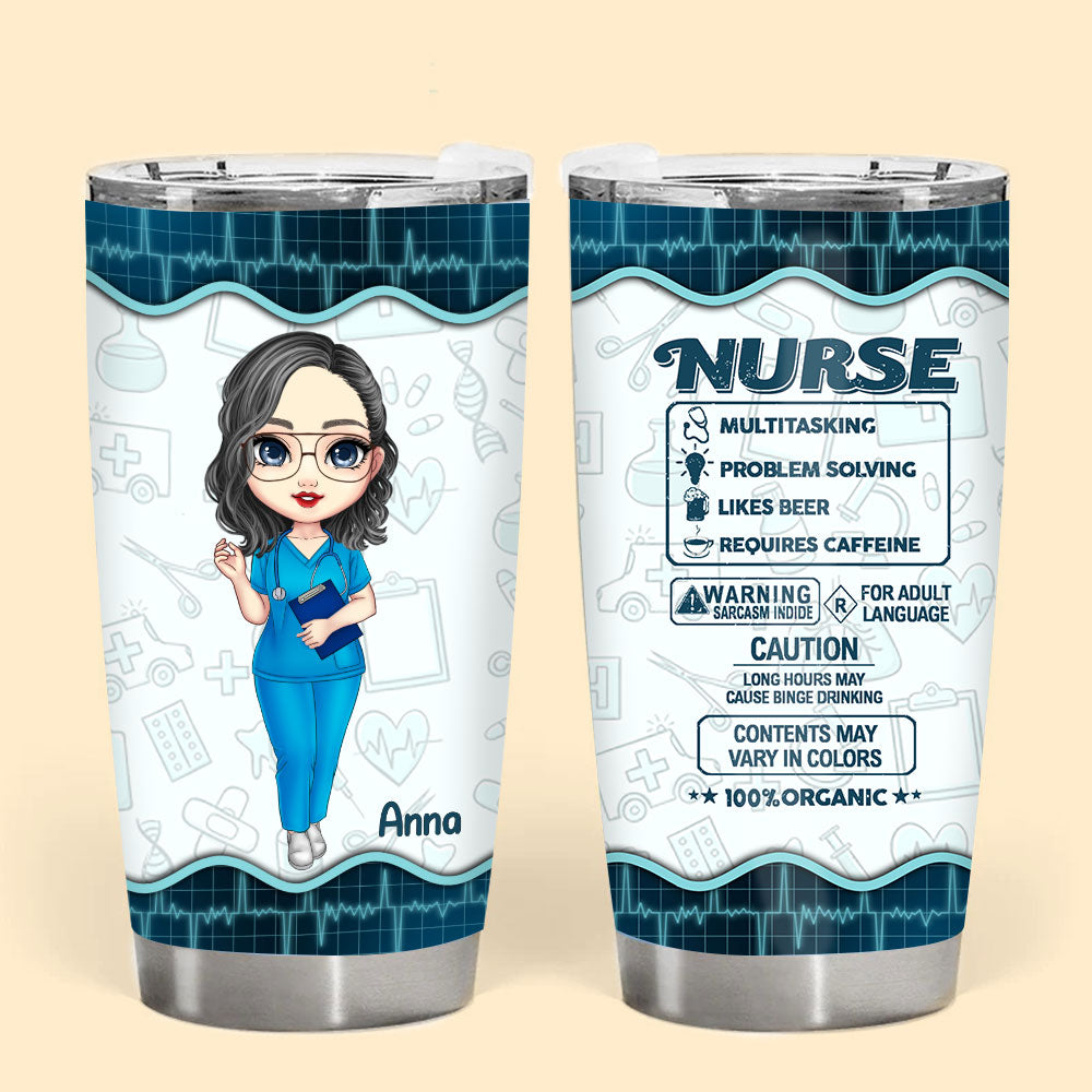 Nurse Personalized Tumbler 20oz