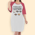 Official Sleep Shirt Custom Dog Night Gown For Women