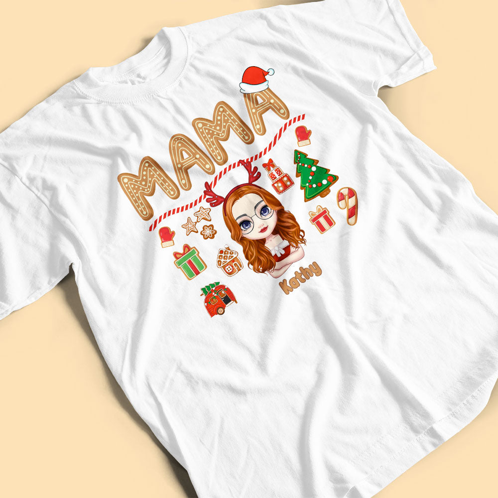 Papa Mama Custom Family Christmas Shirts