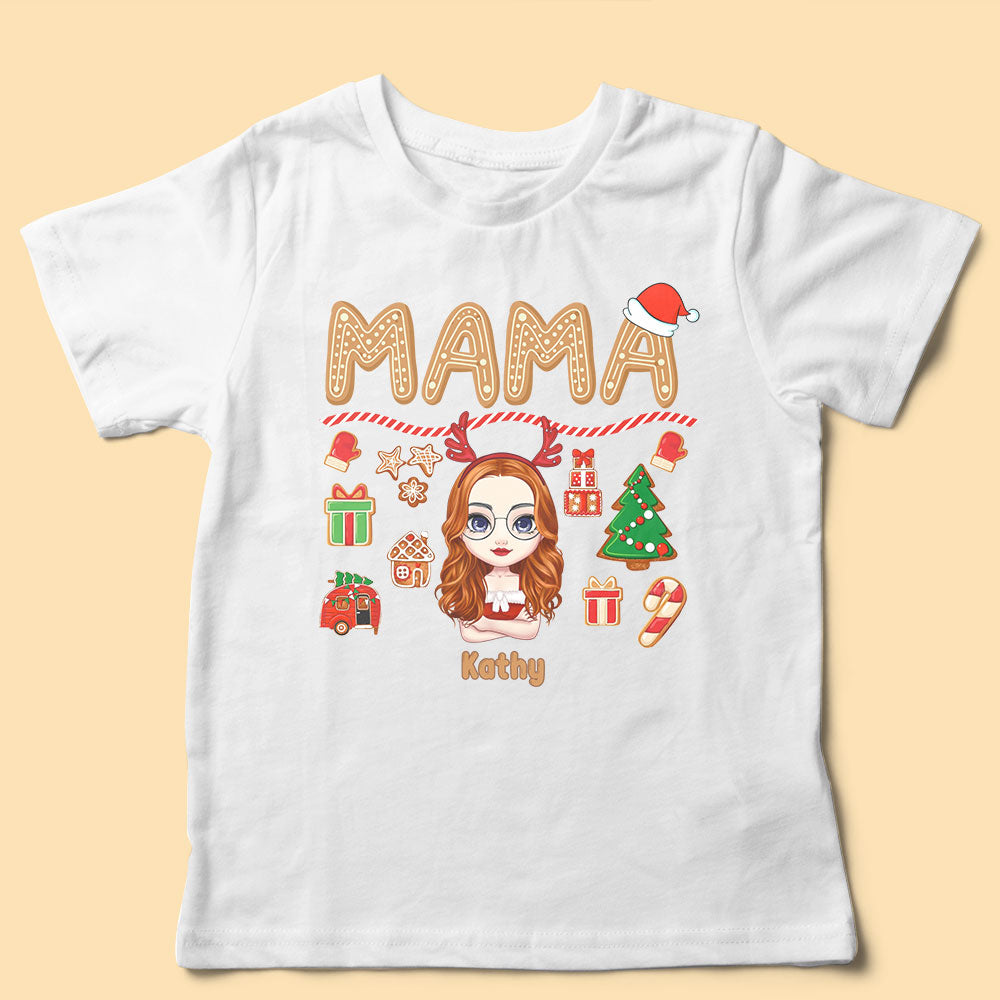 Papa Mama Custom Family Christmas Shirts