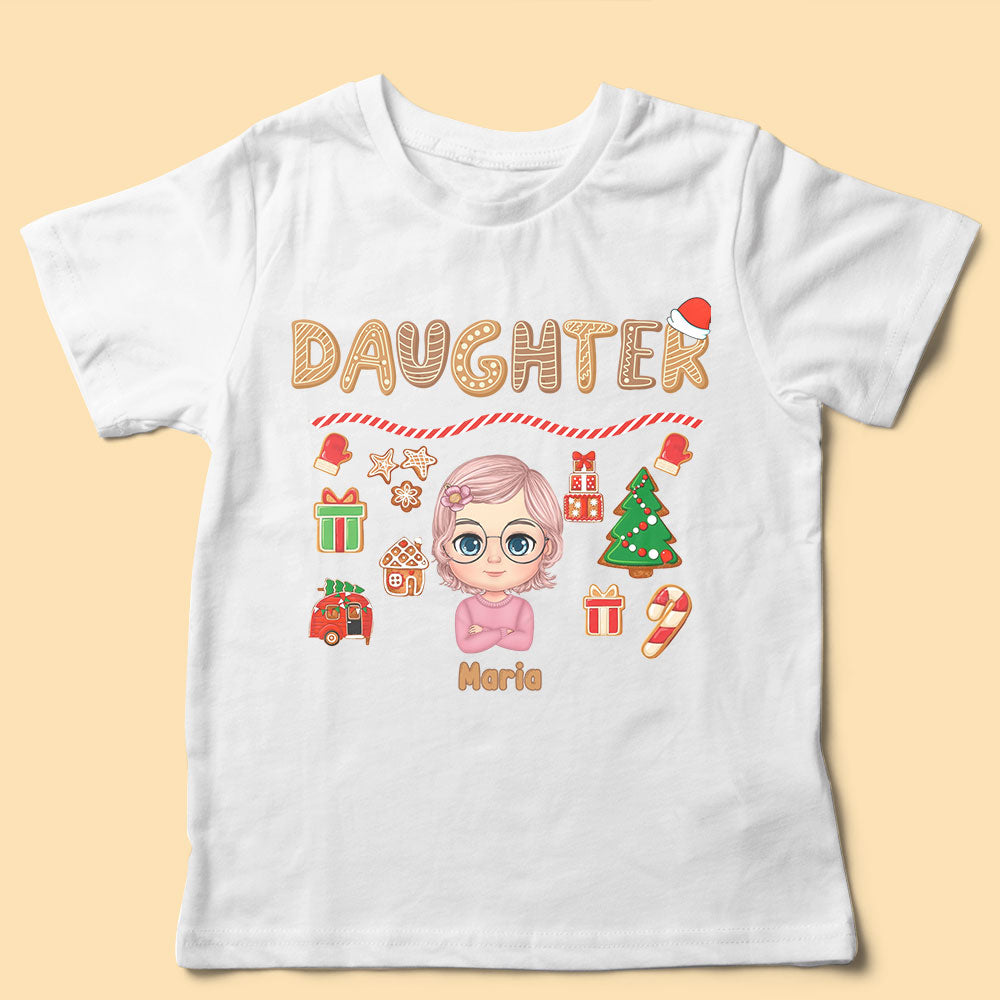 Papa Mama Custom Family Christmas Shirts