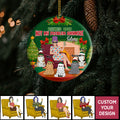 Personalize Christmas Ornaments For Cat Lovers Retire Not My Problem Anymore