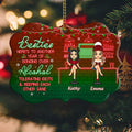 Personalized Christmas Ornaments Gift Besties Always Here Alcohol