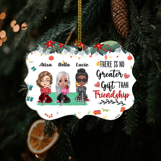 Personalized Christmas Ornaments There Is No Greater Gift Than Friendship