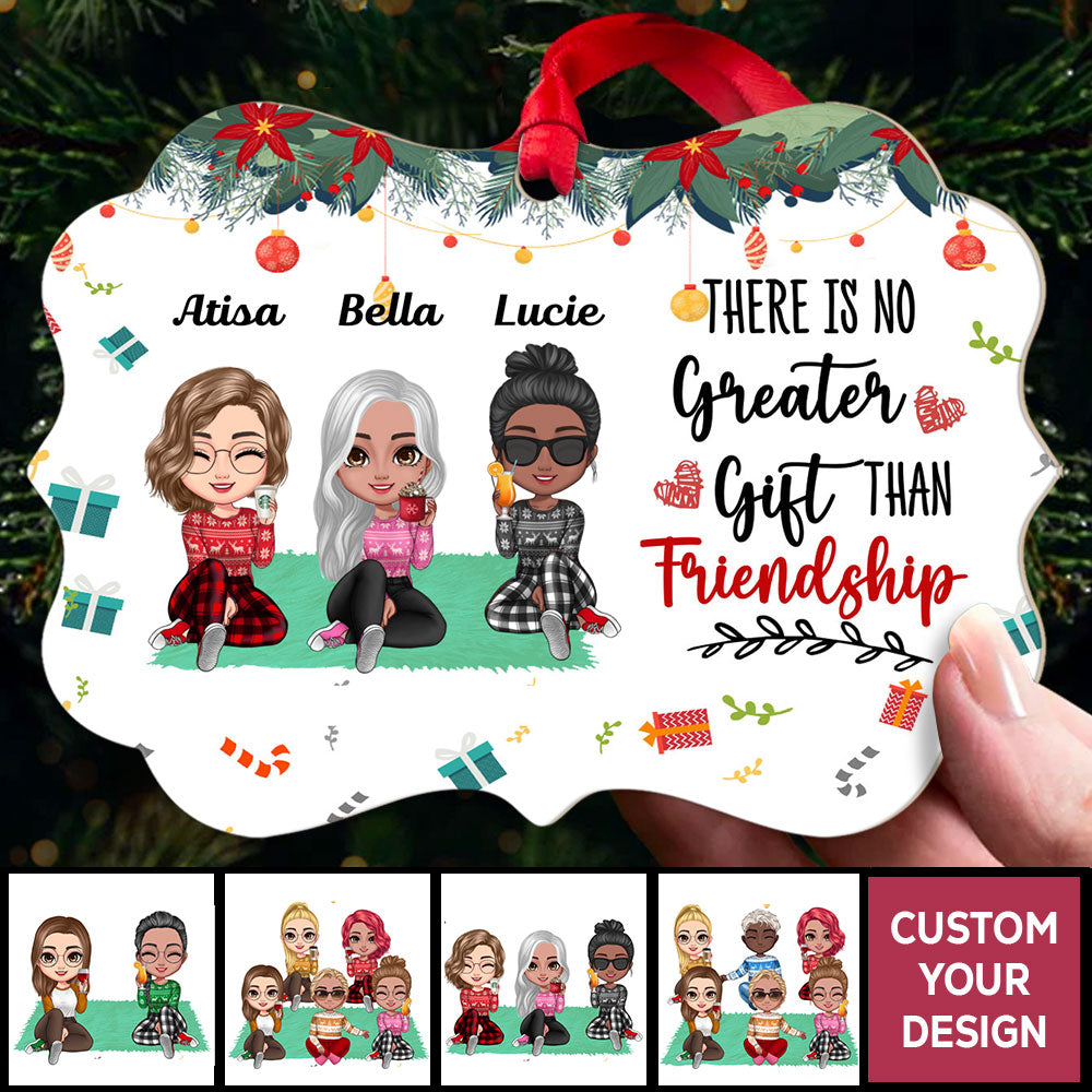 Personalized Christmas Ornaments There Is No Greater Gift Than Friendship