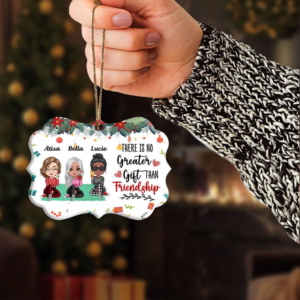 Personalized Christmas Ornaments There Is No Greater Gift Than Friendship