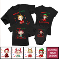 Personalized Family Name Christmas Matching Shirt