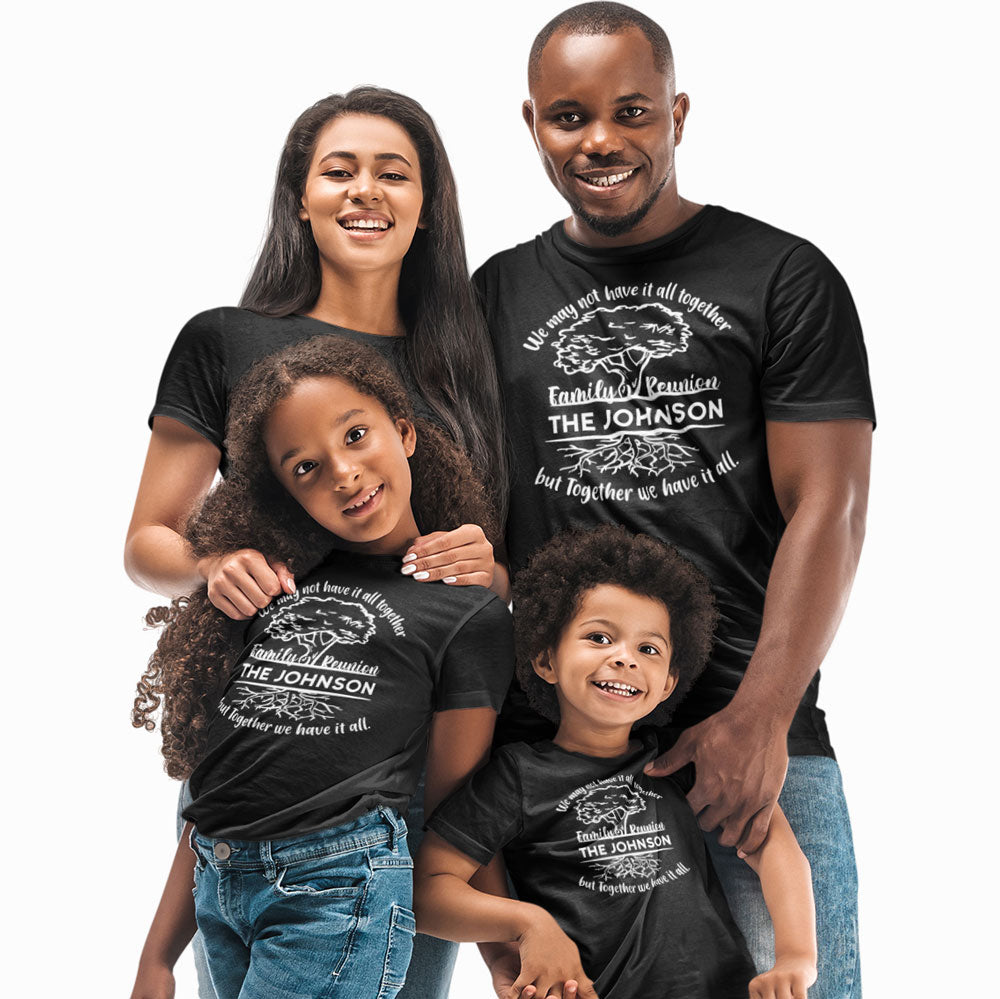 Personalized Family Reunion Name T-Shirt