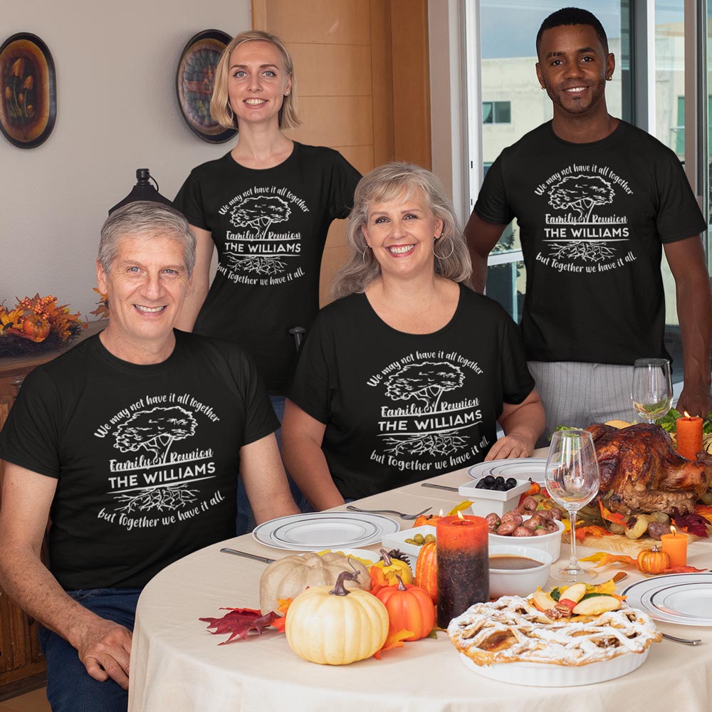 Personalized Family Reunion Name T-Shirt