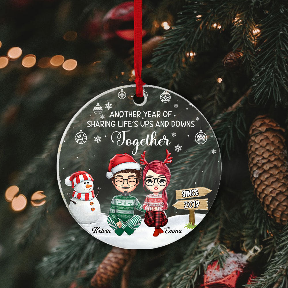 Personalized Ornaments 2023 Another Year Together